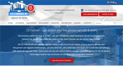 Desktop Screenshot of cdfabriek.nl